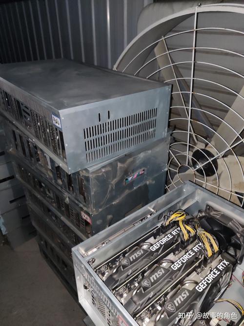 High-performance mining rig powered by durable PSU